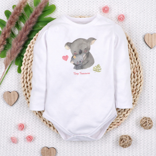 Боди Nini Koala 100% органичен памук, произведено в Полша