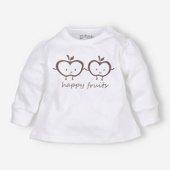 ABN-5301/ECR Блуза от органичен памук Happy Apples Nini екрю