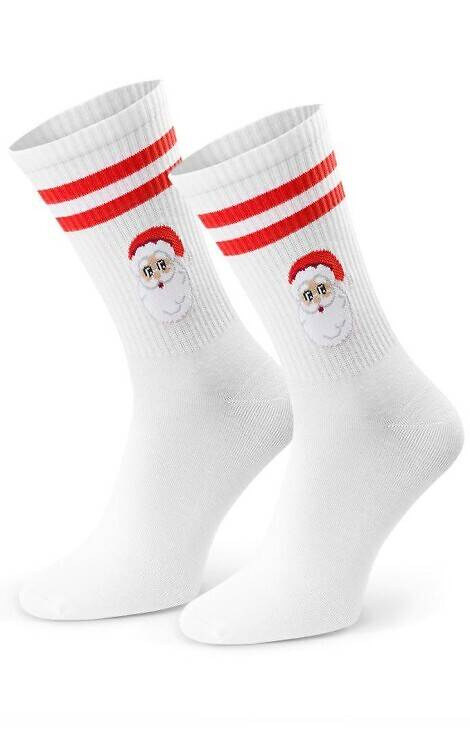 Art.136 Мъжки коледни чорапи Steven - 146 бели