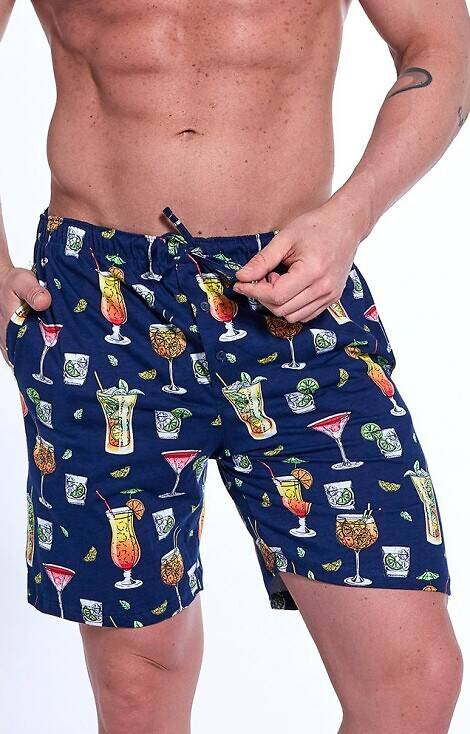 698/23 Корнет пижамен панталон - тъмносин