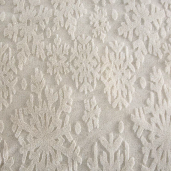 Blink 2 Еврофирано коледно одеяло, кремаво и златно