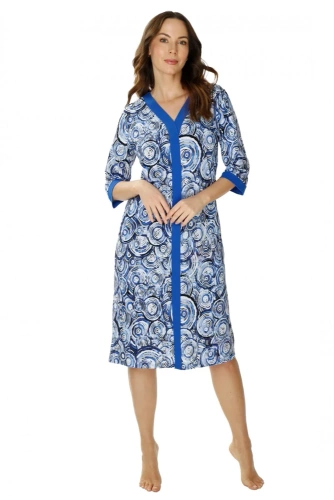 86671 Нощница Irene Seagull, синя щампа