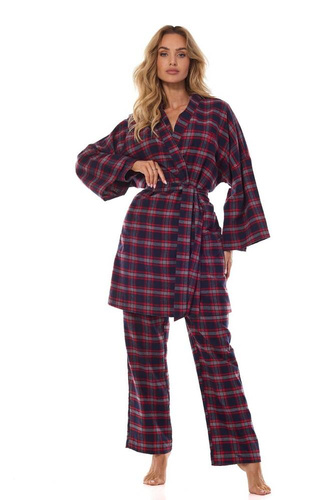 2474 Дамски халат Roxy L&L - тъмносин