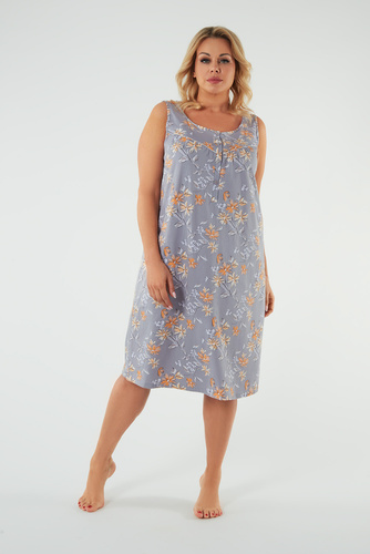 Нощница с широки презрамки Nidri Италианска мода - принт