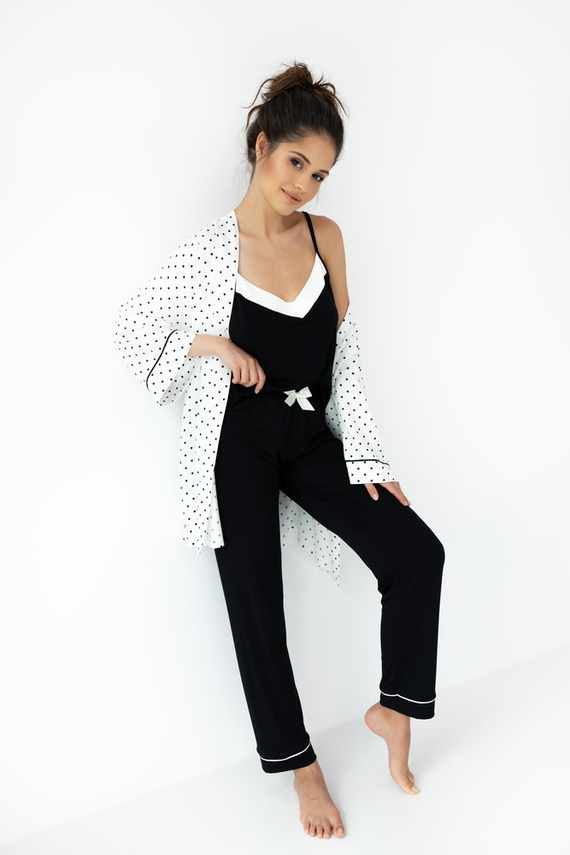 Дамска пижама Nikita Sensis - черна