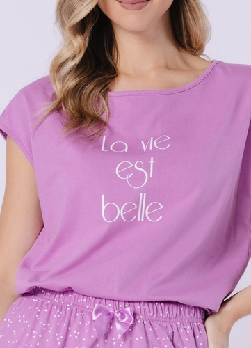 Rafaella Leveza 1715 – дамска памучна пижама с къси панталонки