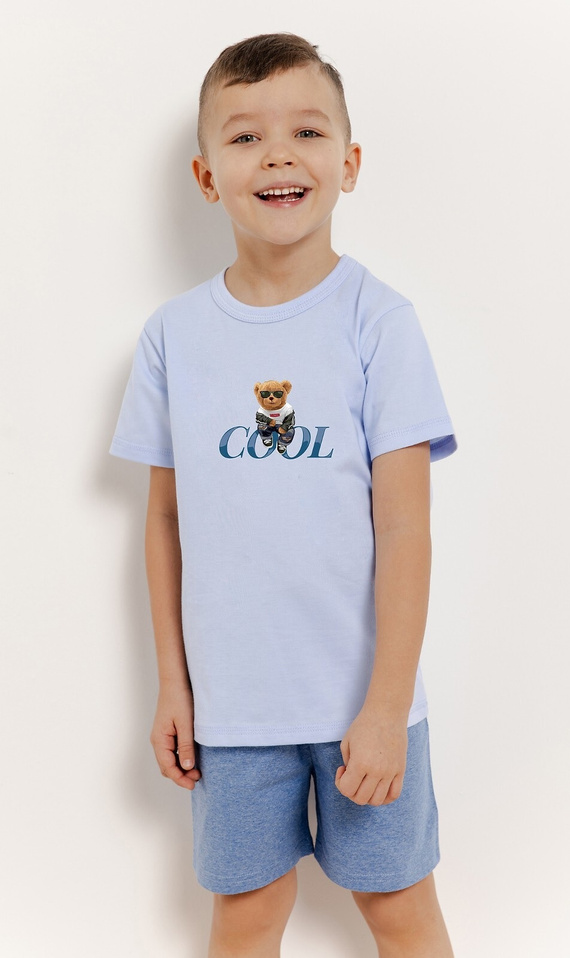 3410, 3411 Момчешка пижама Lucas Taro - синя