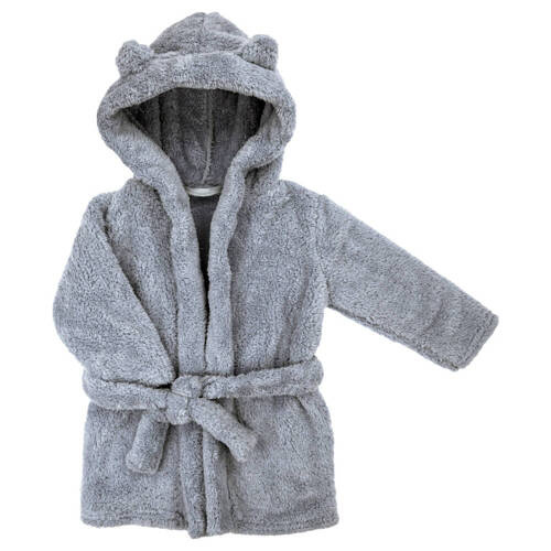 018 22 Детски халат "Basic" Nicol - сив
