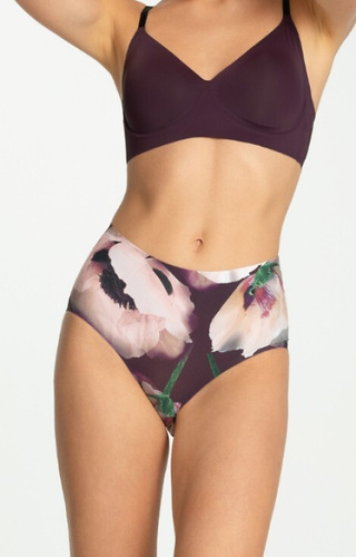 Дамски бикини Julimex Velvet Bloom Simple Maxi – Флорален мотив, Безшевни