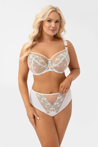 Бикини Gorsenia Tessa F010 висока талия тюл бродерия комфорт