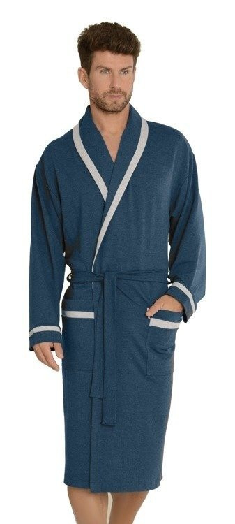 564 Мъжки халат Bruno De Lafense - деним