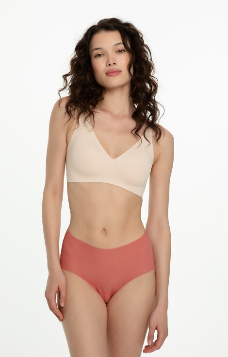 Mousse Maxi Julimex coral panties - безшевни дамски бикини, невидими под дрехите
