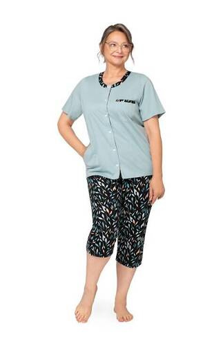 261 Дамска пижама Olga I Martel - тюркоаз