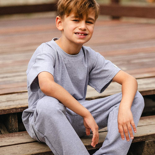 Детска oversize тениска Eevi Simply Comfy 100% памук