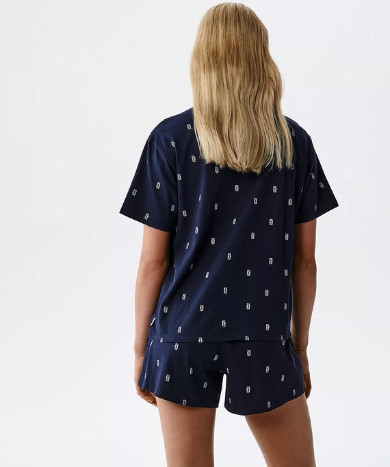 Дамска пижама Atlantic NLP-510 100% памук удобни шорти