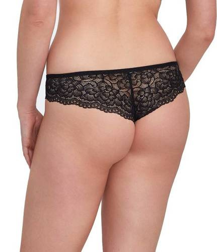 GFT 003 Женски бразилски бикини Georgia Gaia - черни