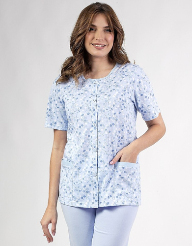 694 Дамска пижама Regina - синя