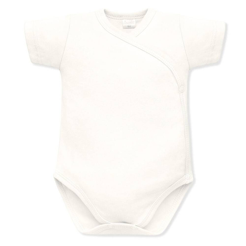 Боди Lovely Day Envelope с къс ръкав Пинокио ​​- екрю