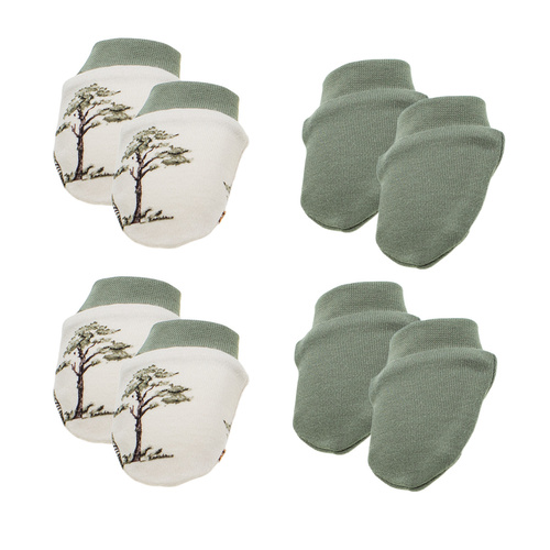 218083 Бебешки ръкавици Yogi Bear Nicol – памук, 4 бр