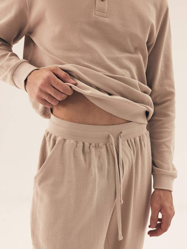 42638 Мъжка пустинна пижама Henderson - бежова