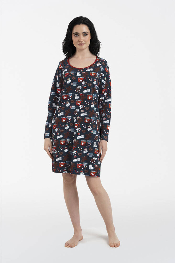 Makala нощница Италианска мода - принт  