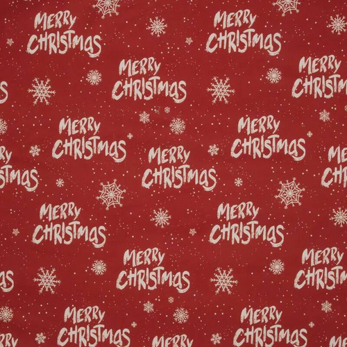 Микрофибърно спално бельо Кевин Весела Коледа Европердеси червено