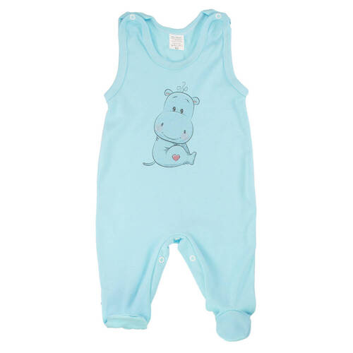 Весели бебешки спални костюми Hippo Martex, сини