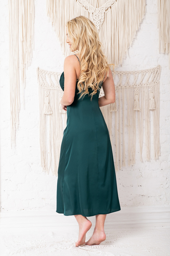 Нощна рокля Kalimo - зелена