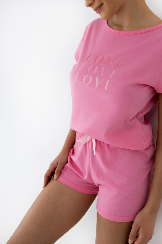 Дамска пижама Pola Sensis - Розова