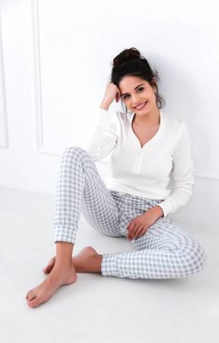 Дамска пижама Desire Sensis - екрю