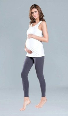 Дамска тениска Ewelina с широка каишка Италианска мода - бяла