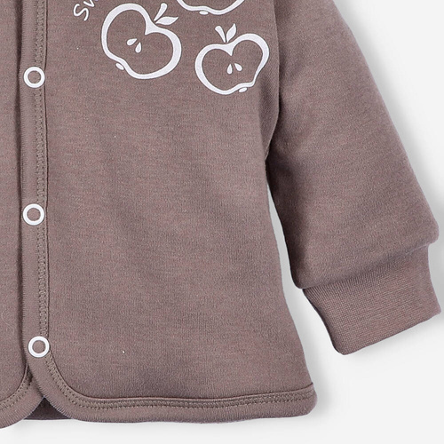 ABN-5308/CZE Happy Apples Яке от органичен памук Nini малина