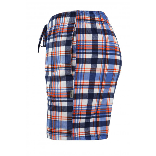 Milo 2 Sesto Senso къс пижамен панталон, каре 06, метличина