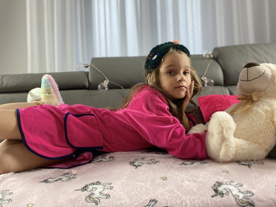 374 / 375 Desiree Бебешки халат за баня - малина