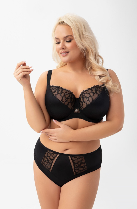 K 935 Isla Gorsenia бикини - черни, дантелени, елегантни и удобни