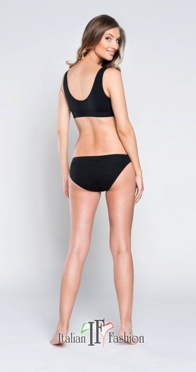 Lux сутиен за майчинство и кърмене Италианска мода - черен 