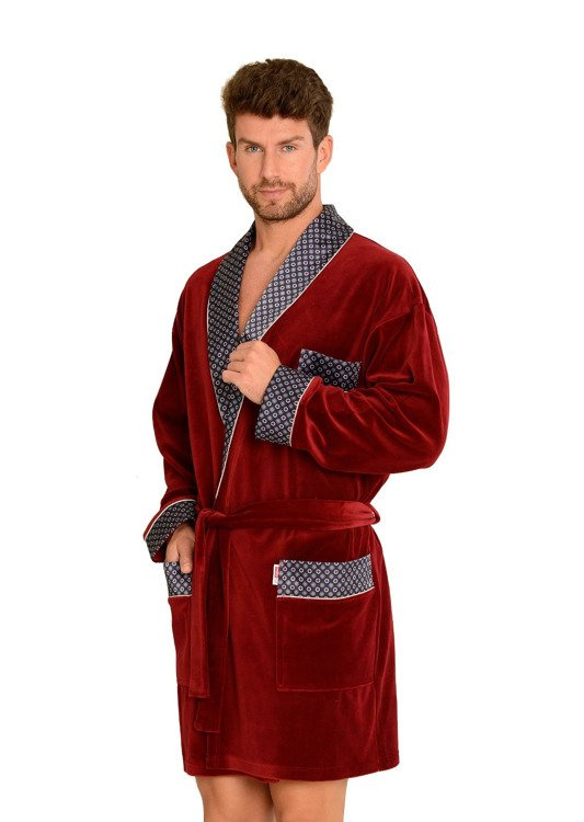 772 Мъжки халат Bonjour Forex - бордо