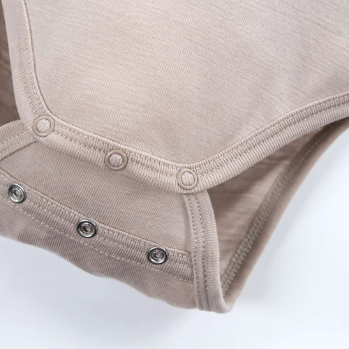 Мериносово боди от мериносова вълна Eevi - бежово