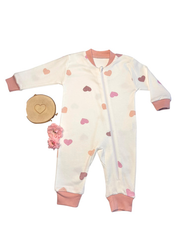 Бебешки гащеризон без крачета Mamatti PS15041 – 100% памук | OEKO-TEX | Полско производство