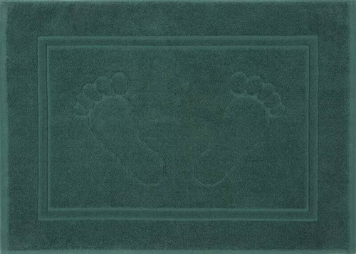 Килим за баня Sammy Eurocurtains, тъмнозелен