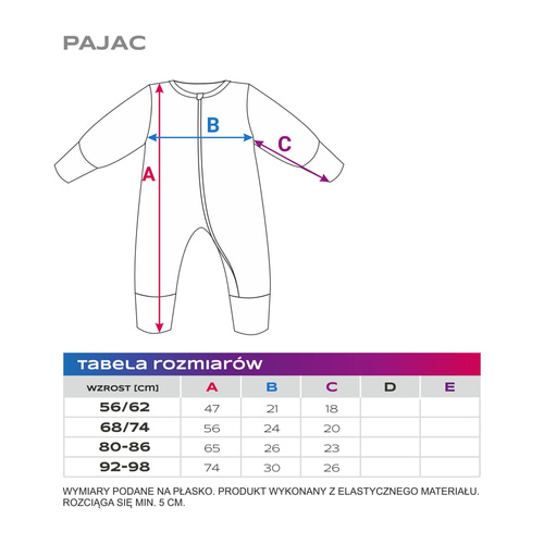 Бебешки гащеризон от мериносова вълна Eevi – тъмносин, 100% мериносова вълна, двупосочен цип