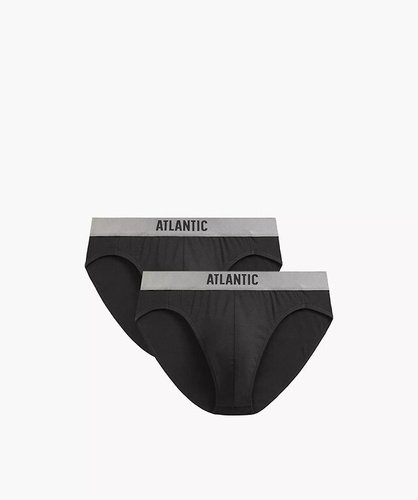 Спортни мъжки слипове Atlantic 2MP-1589 - идеално прилягане и еластична талия, 2 в 1 пакет