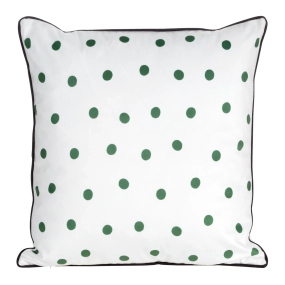 Пролет 2 Великденска калъфка от кадифе с еврощампа, зелени пердета