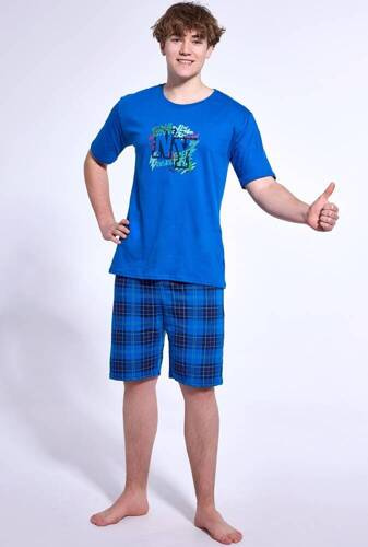 551/51 Младежка пижама Freestyle Cornette - синя