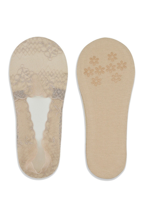 SN048 Дамски балеринки Noviti - бежови