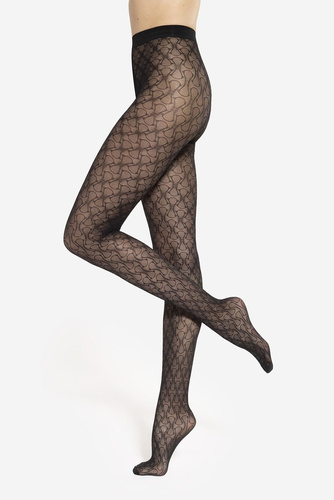 Чорапогащник Arabesca 06 Gatta – 40 den, декоративен десен, мат