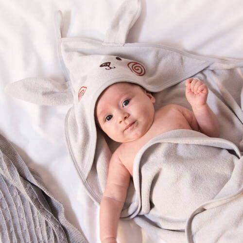 Бебешки бански Mellow Eevi - сив