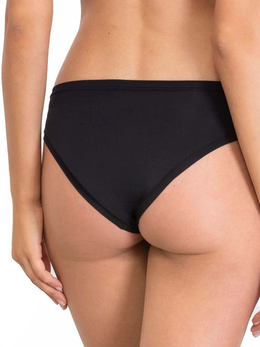 1555 Гащи Fantastic - безшевни, микрофибър, класическа кройка Sielei black