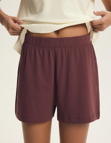 Дамска пижама Henderson Evika 44464 – памук, плодовa бродерия, шорти