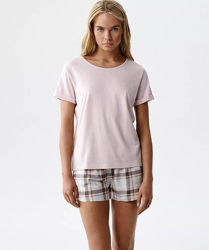 Дамска пижама Atlantic NLP-512 модал и памук с шорти и джобове